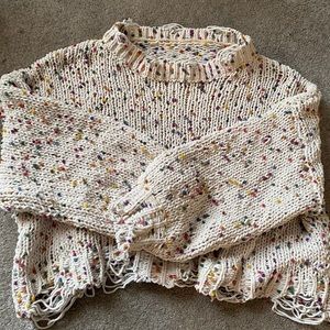 Funfetti sprinkle sweater